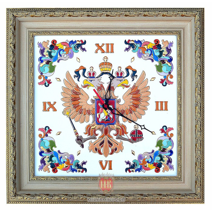 Часы декоративные в багете С-5015 (58х58 см)